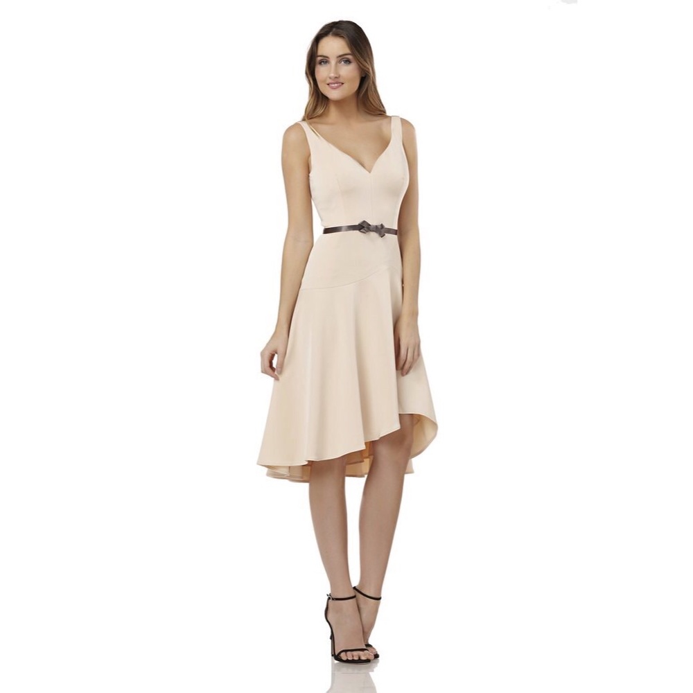 NWT KAY UNGER shell color midi